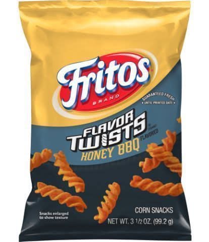 Fritos Honey Bbq Twists 3.5oz