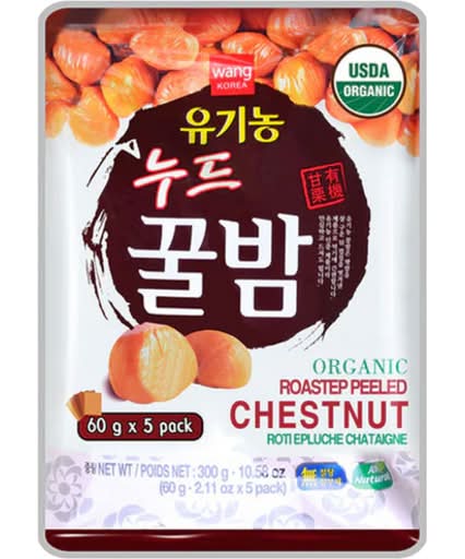 Wang Food Organic Roasted Peeled Chestnut (300g)