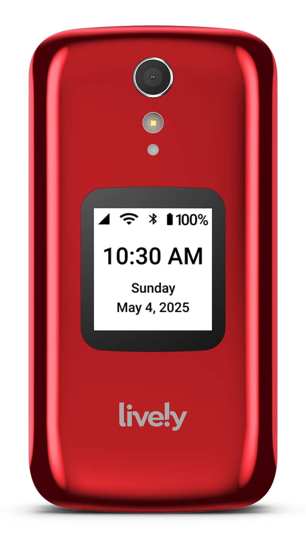 Lively® - Jitterbug Flip2 Cell Phone for Seniors - Red