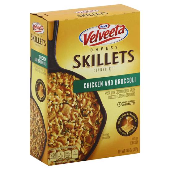 Velveeta Skillets Chicken & Broccoli One Pan Dinner Kits
