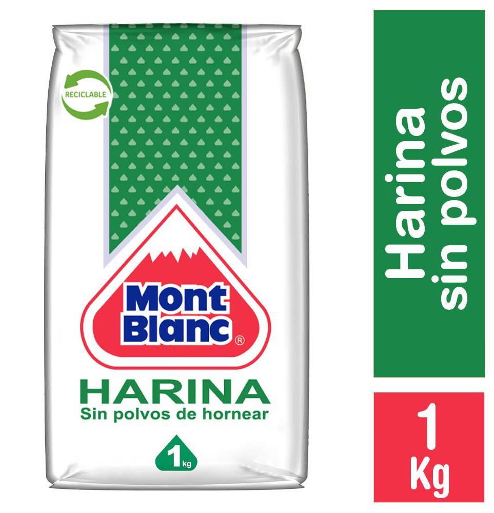 Mont Blanc · Harina sin polvos de hornear (1 kg)