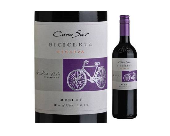 33310：コノスル メルロー ビシクレタ 750ML / Cono Sur Merlot Bicicleta Reserva