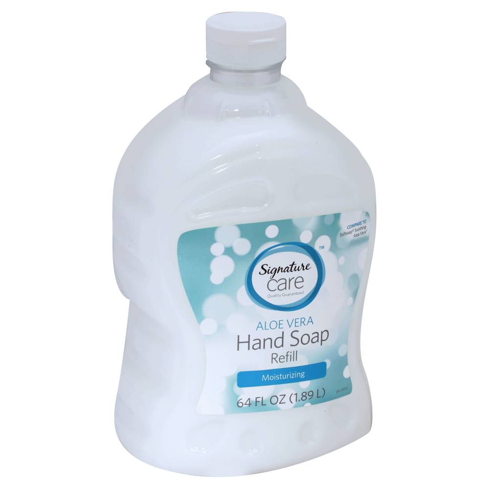 Signature Care Hand Soap Aloe Vera Moisturizing Refill (64 oz)