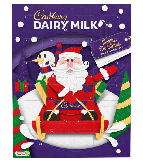 Cadbury Dairy Milk Advent Calendar (24 pack)