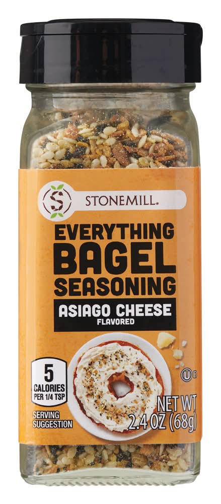 Stonemill Everything Bagel Seasoning, Asiago Cheese (2.4 oz)