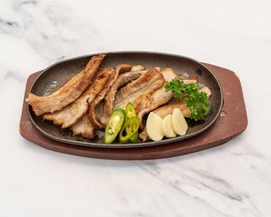 Korean BBQ with Pork Belly- 삼겹살 구이