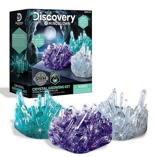 Discovery™ #MINDBLOWN 11-Piece Crystal Growing Kit