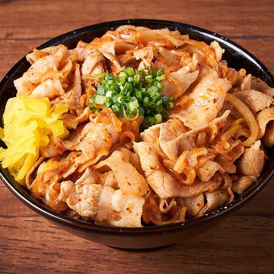 赤辛ガッツ丼（メガ盛）