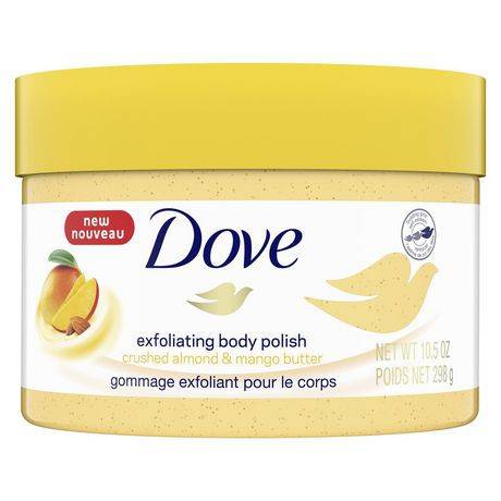 Dove Crushed Almond & Mango Butter Exfoliating Body Polisa (298 g)