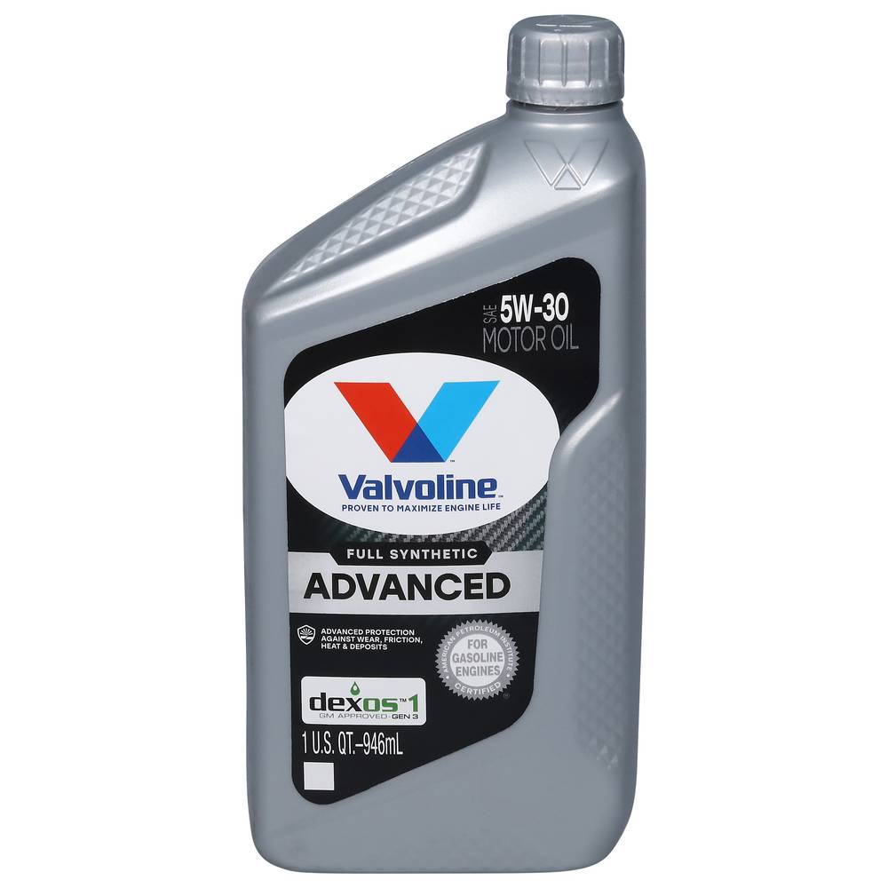 Valvoline Full Synthetic 5w-30 Motor Oil