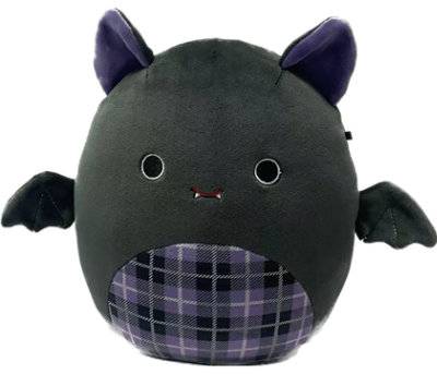 Halloween Black Bat 8 Inch Squishmallow - Ea