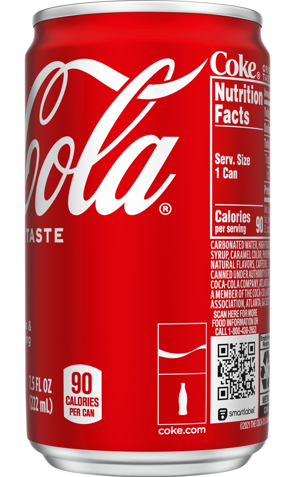 Coca-Cola Original Taste Mini Soda (7.5 fl oz x 10)