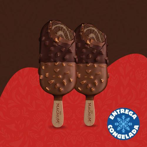 Magnum Chocolate con Chile (2 Piezas)