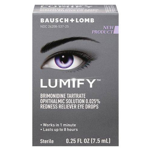 Bausch + Lomb Lumify Redness Reliever Eye Drops - 0.25 fl oz