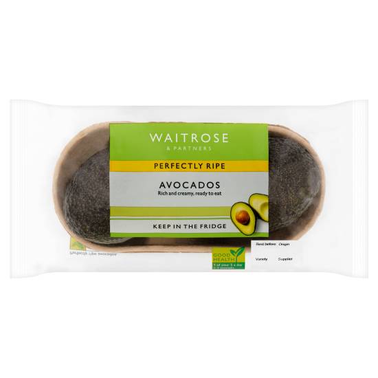 Waitrose Perfectly Ripe Avocados