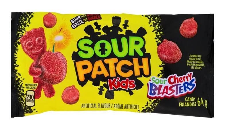 Maynards Sour Patch Cherry Blasters 64g
