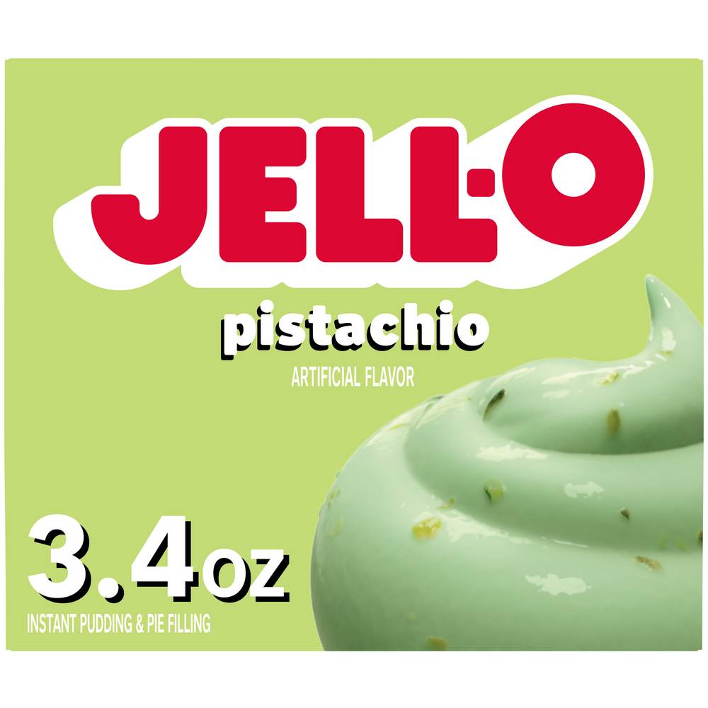 Jell-O Pistachio Flavor Instant Pudding & Pie Filling (3.4 oz)