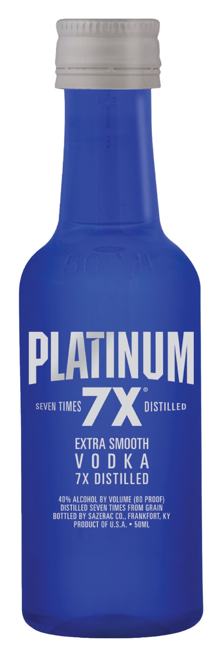 Platinum 7X Extra Smooth Distilled Vodka (1.69 fl oz)