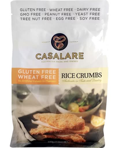 Casalare Rice Crumbs Gluten Free Wheat Free (330g)