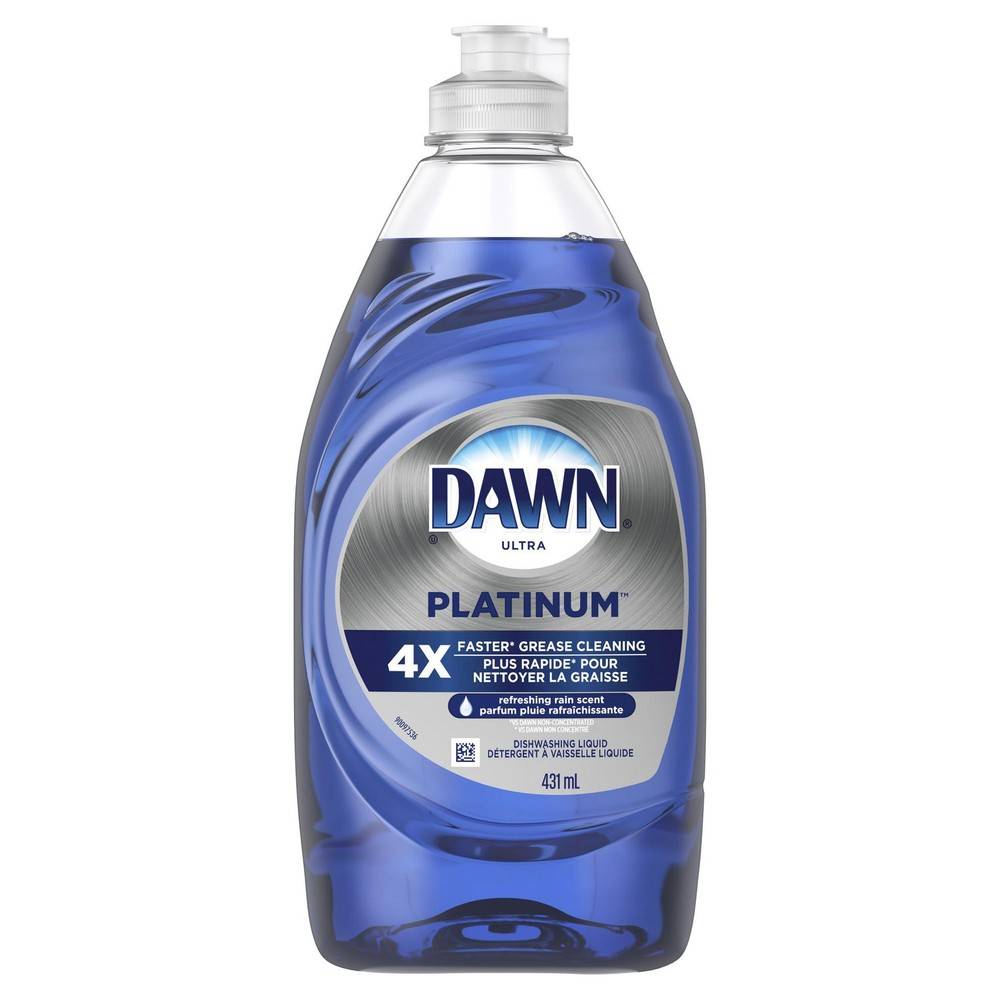 Dawn Ultra Platinum Refreshing Rain Scent Dishwashing Liquid (431 g)