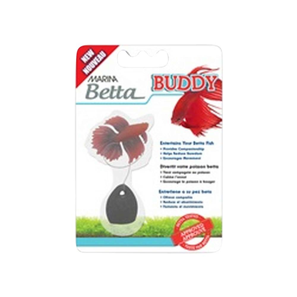 Marina Betta Buddy Fish, Red