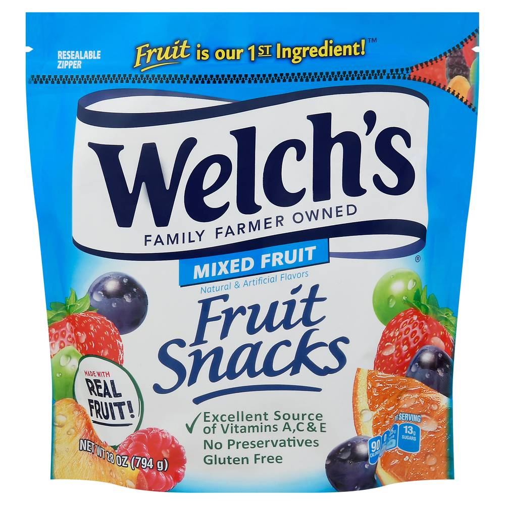 Welch's Gluten Free Mixed Fruit Snacks (1.75 lbs)