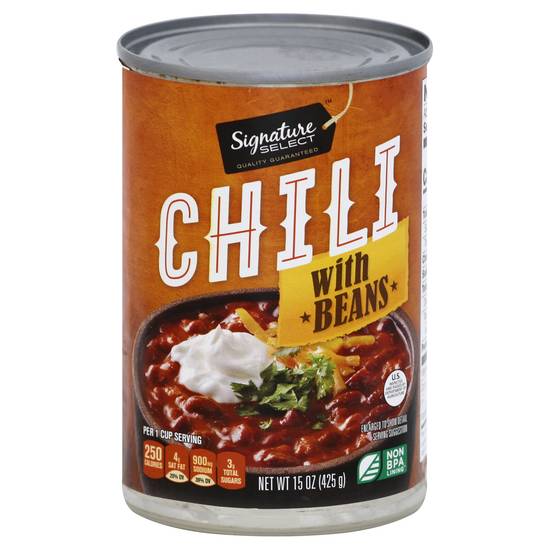 Signature Select Chili With Beans (15 oz)