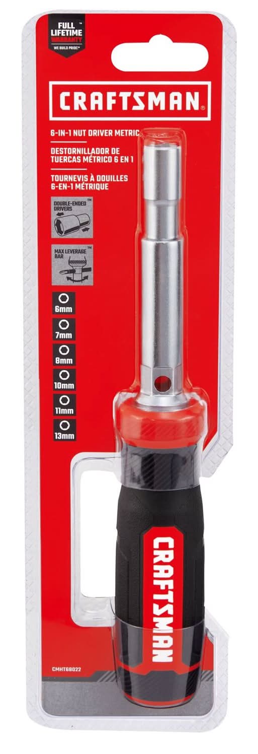 Craftsman Metric 6-In-1 Nut Driver 1 Pc