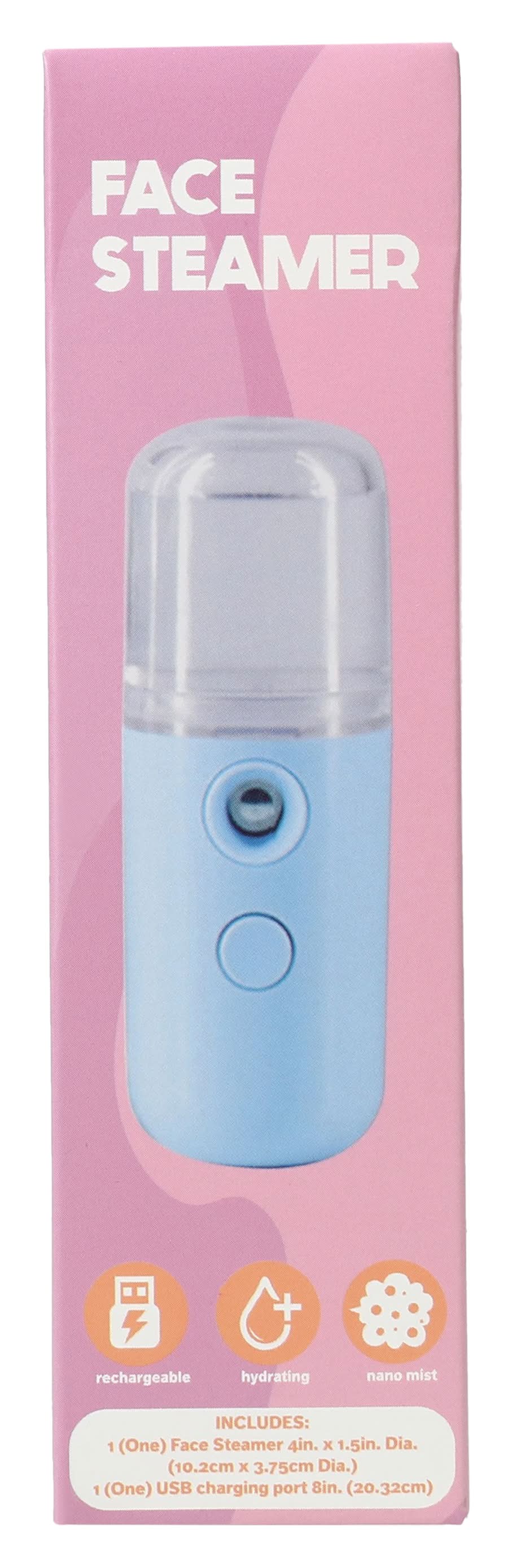 Rechargeable Face Steamer Blue