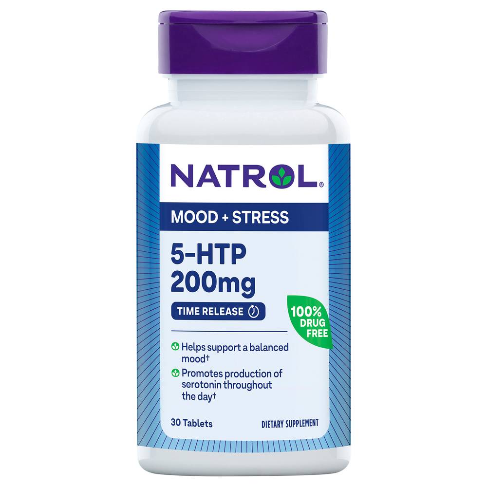 Natrol 5-Htp Mood & Stress Dietary Supplement (0.05 oz, 30 ct)