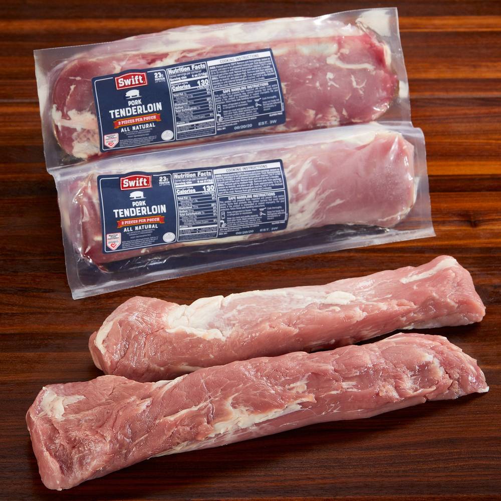 Kirkland Signature Premium Pork Loin Tenderloin Whole (5 lbs, 2 ct)