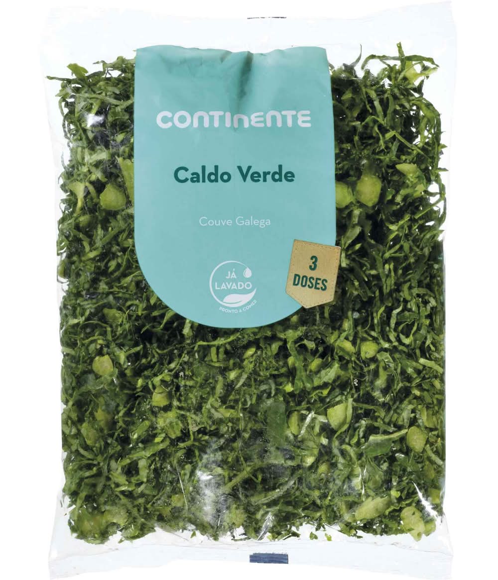 Couve Ripada para Caldo Verde Continente (emb. 250 gr)