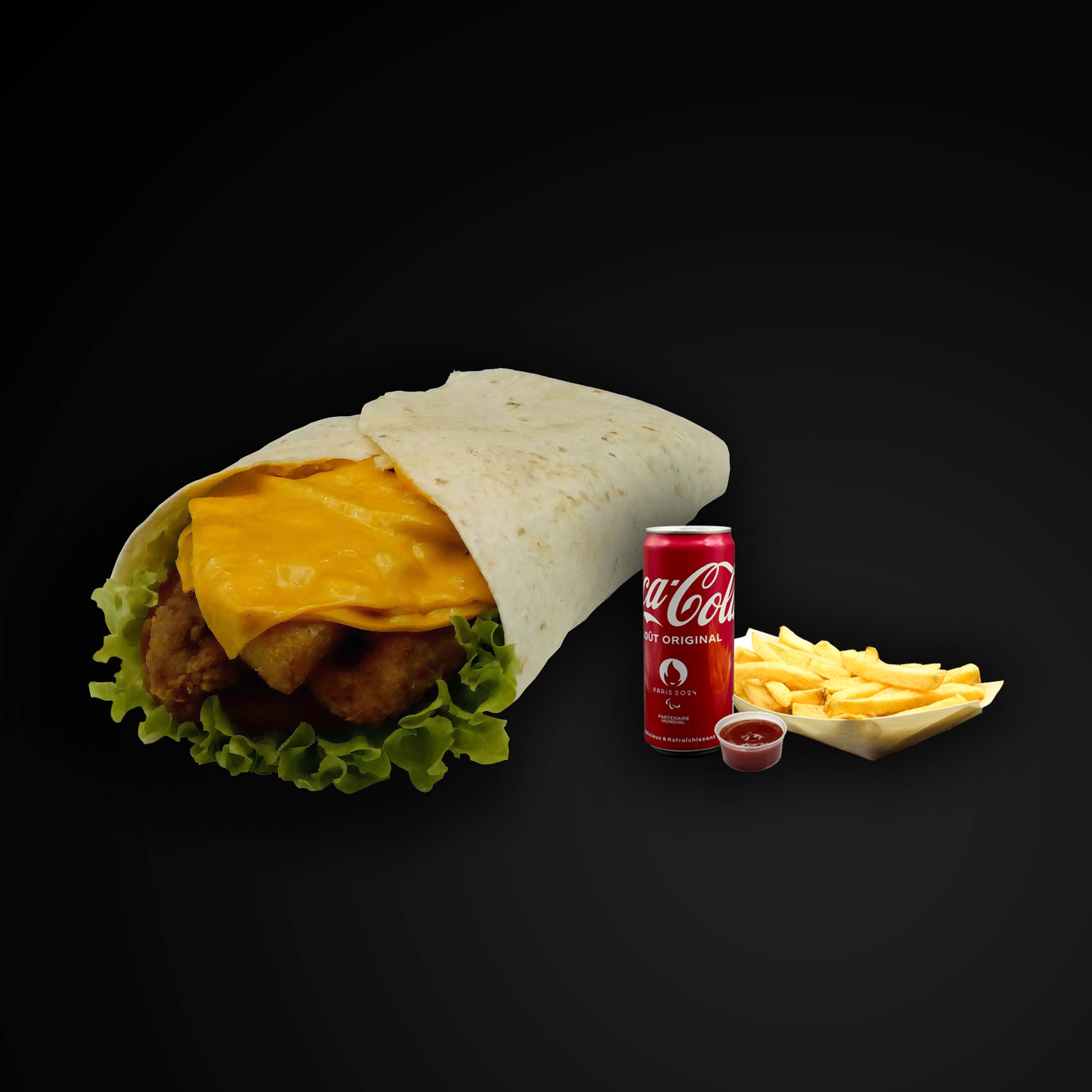 Menu wrap crusty