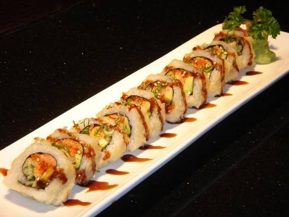 Spicy Snow Crab Tempura Roll (Not Gluten Free)