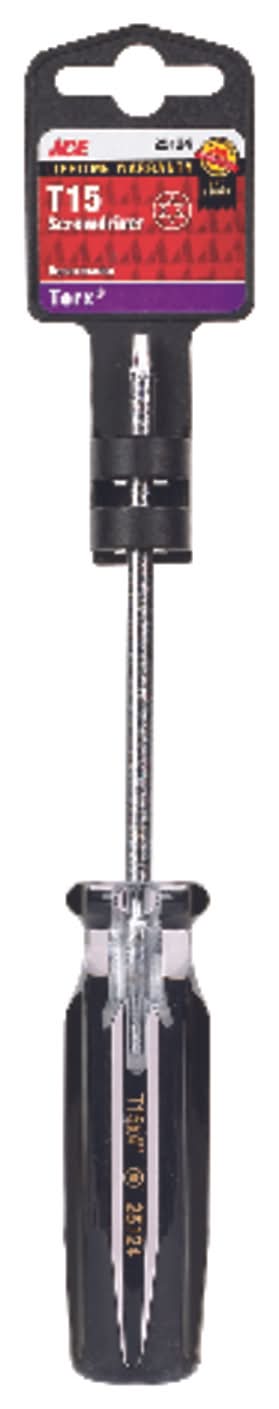ACE T15 X 4 In. L Torx Screwdriver 1 Pc