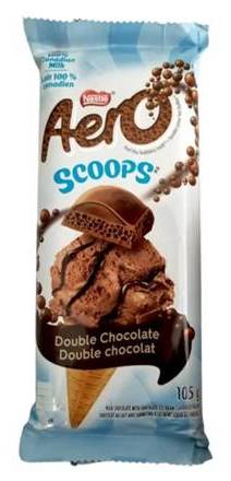 Aero Scoops Bar, Double Chocolate (105 g)