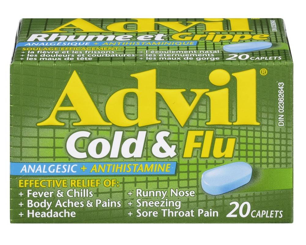 Advil Cold & Flu Caplets (30 g)