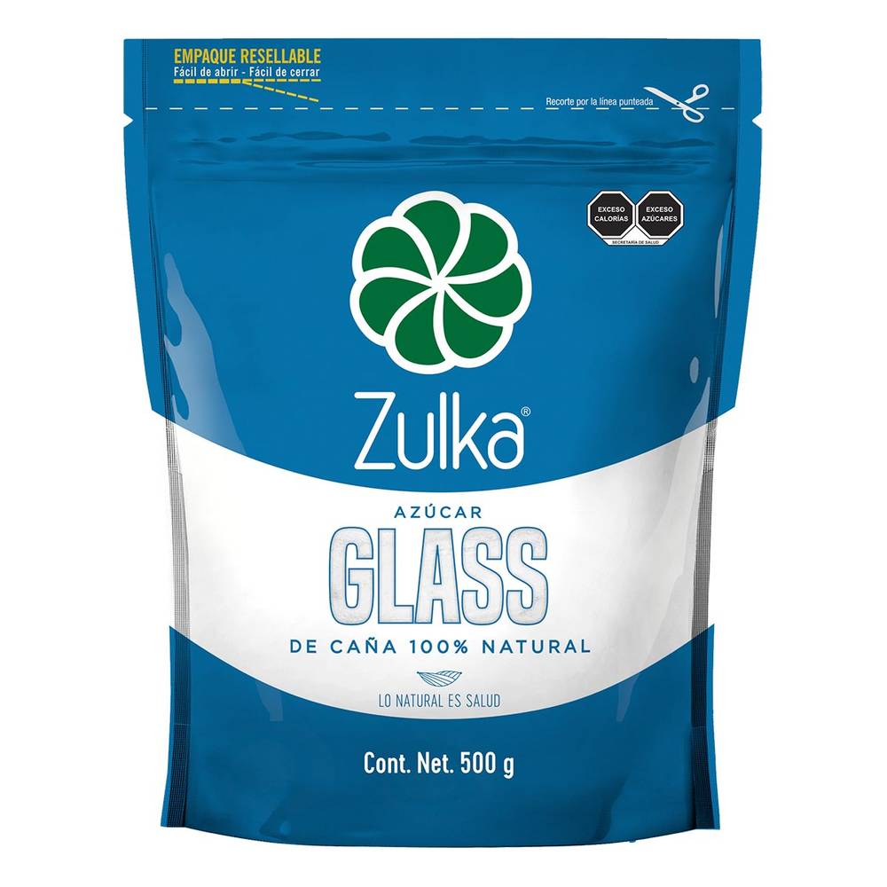 Zulka · Azúcar de caña glass (500 g)