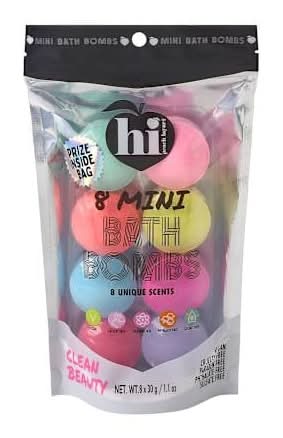 Hi Peach Layne™ Mini Bath Bombs 8-Pack
