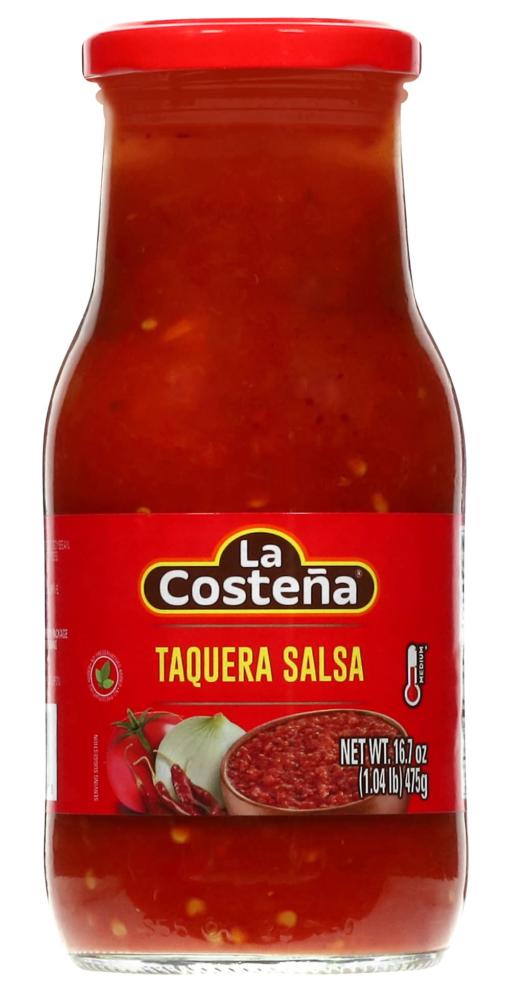 La Costeña Taquera Hot Salsa (16.7 oz)