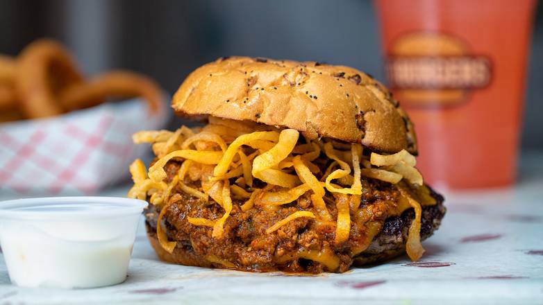 26. Spicy Chili Burger (7 oz.)