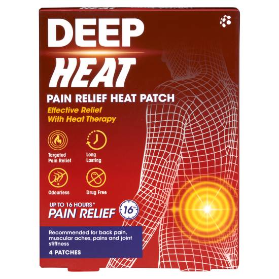 Deep Heat Pain Relief Heat Patch