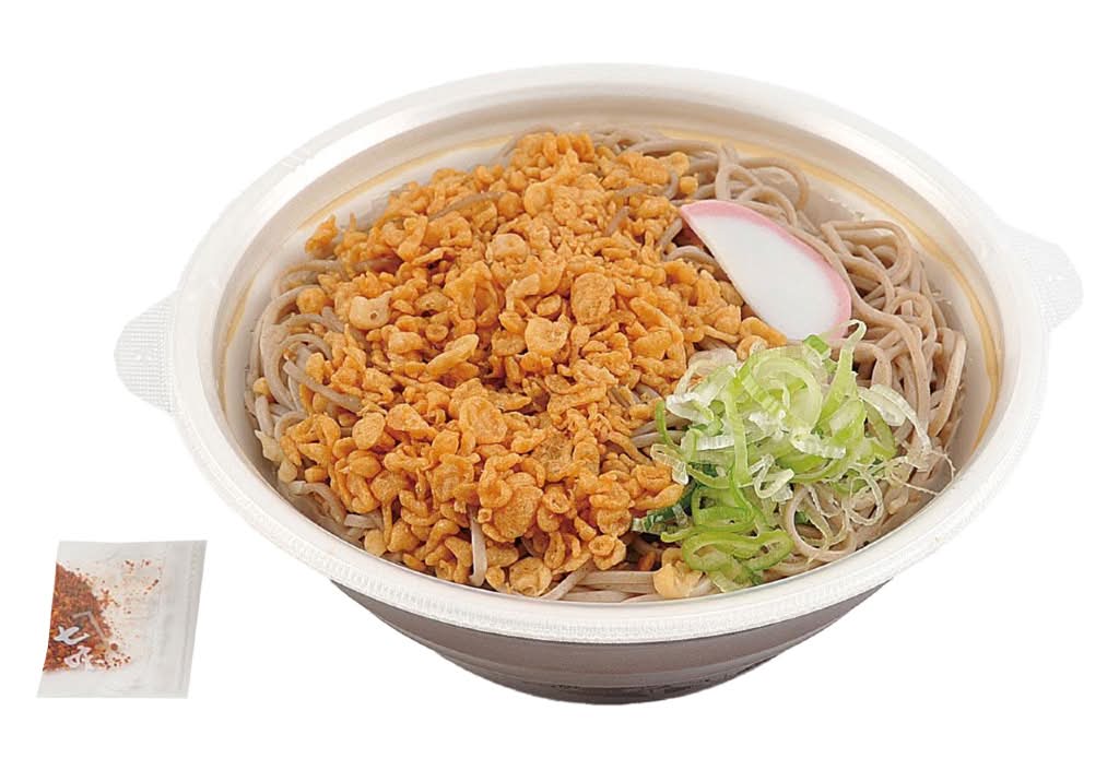 ◎かつお風味あげ玉のたぬきそば