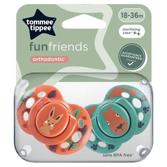 Tommee Tippee Fun Style Orthodontic Soothers 18-36m