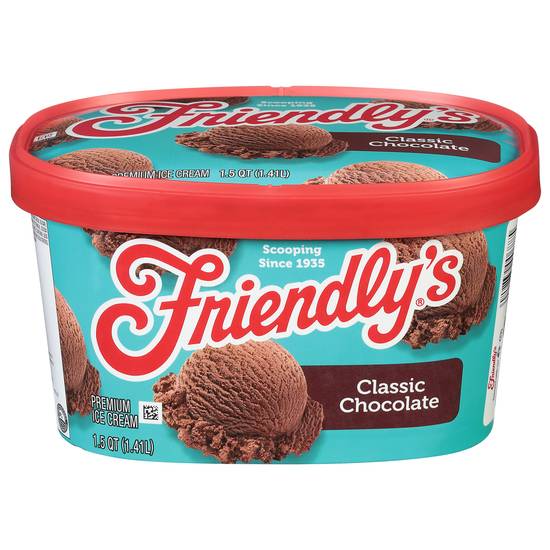Friendly's Rich & Creamy Classic Chocolate Premium Ice Cream (1.5 quarts)