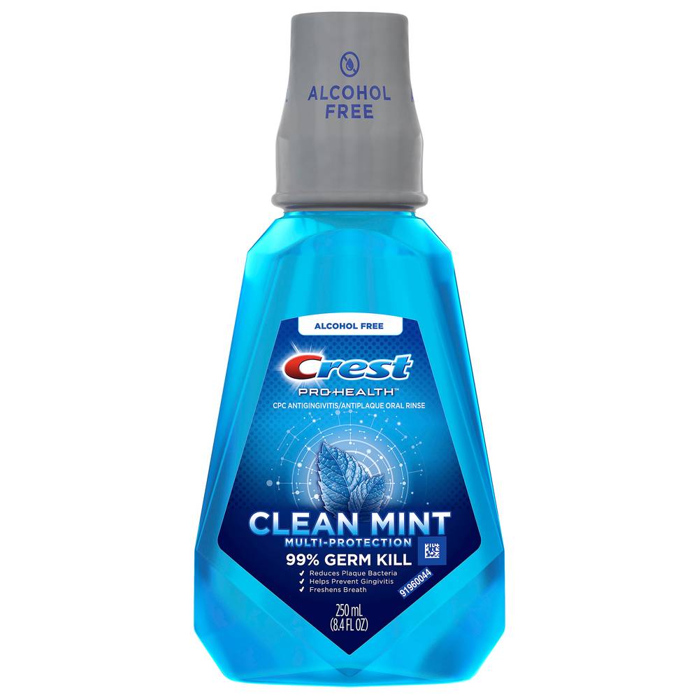 Crest Clean Mouthwash (mint)