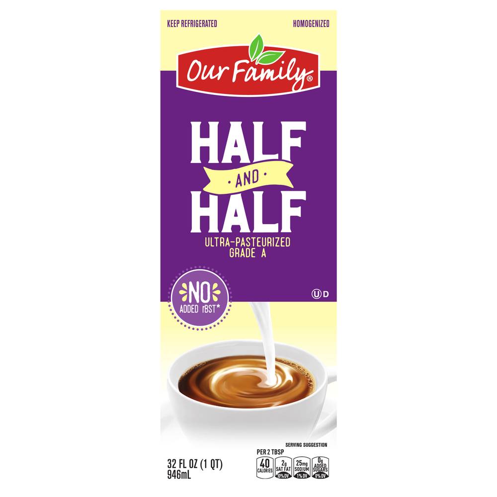 Our Family Half & Half (32 fl oz)