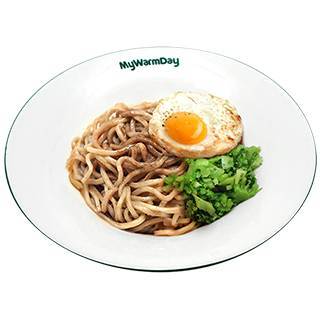眷村麻醬鐵板麵(含蛋)HotPlateNoodle withSesameSauce&Egg