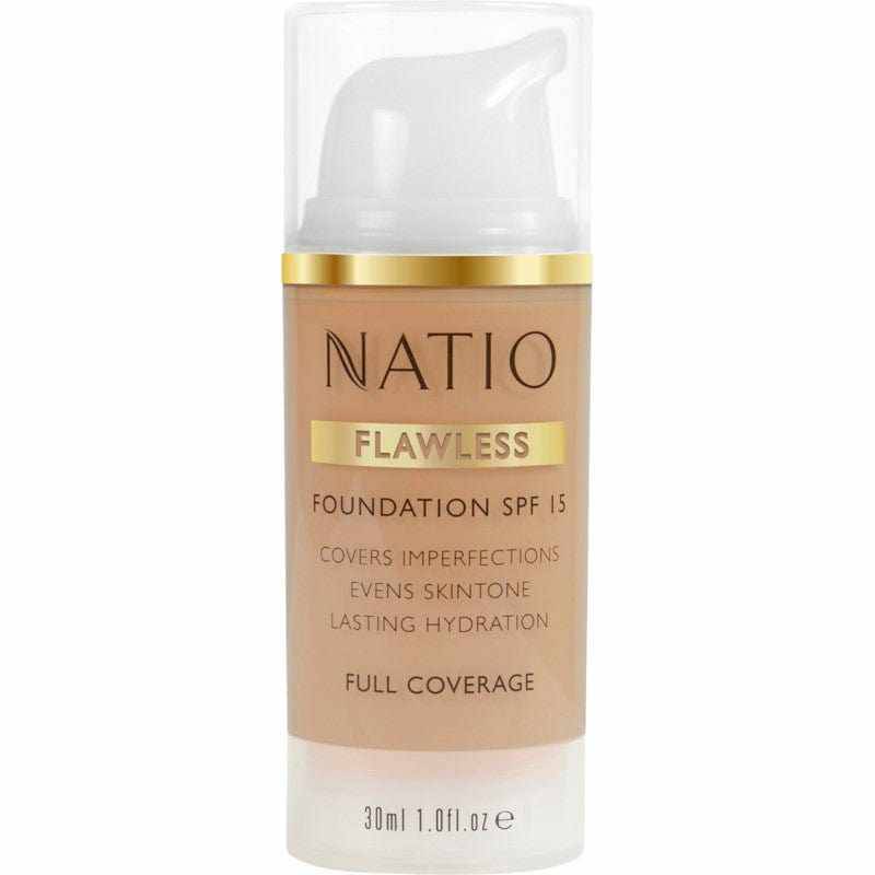 NATIO Flawless Fdn SPF15 Lt Honey