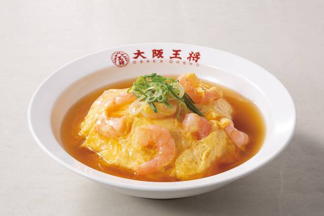 エビ玉天津飯 Shrimp & Egg Crab Omelette on Rice
